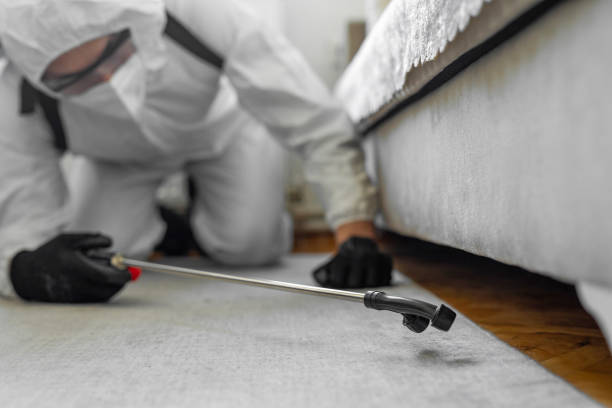 Professional Mosquito Control technician working in Clinton, OH